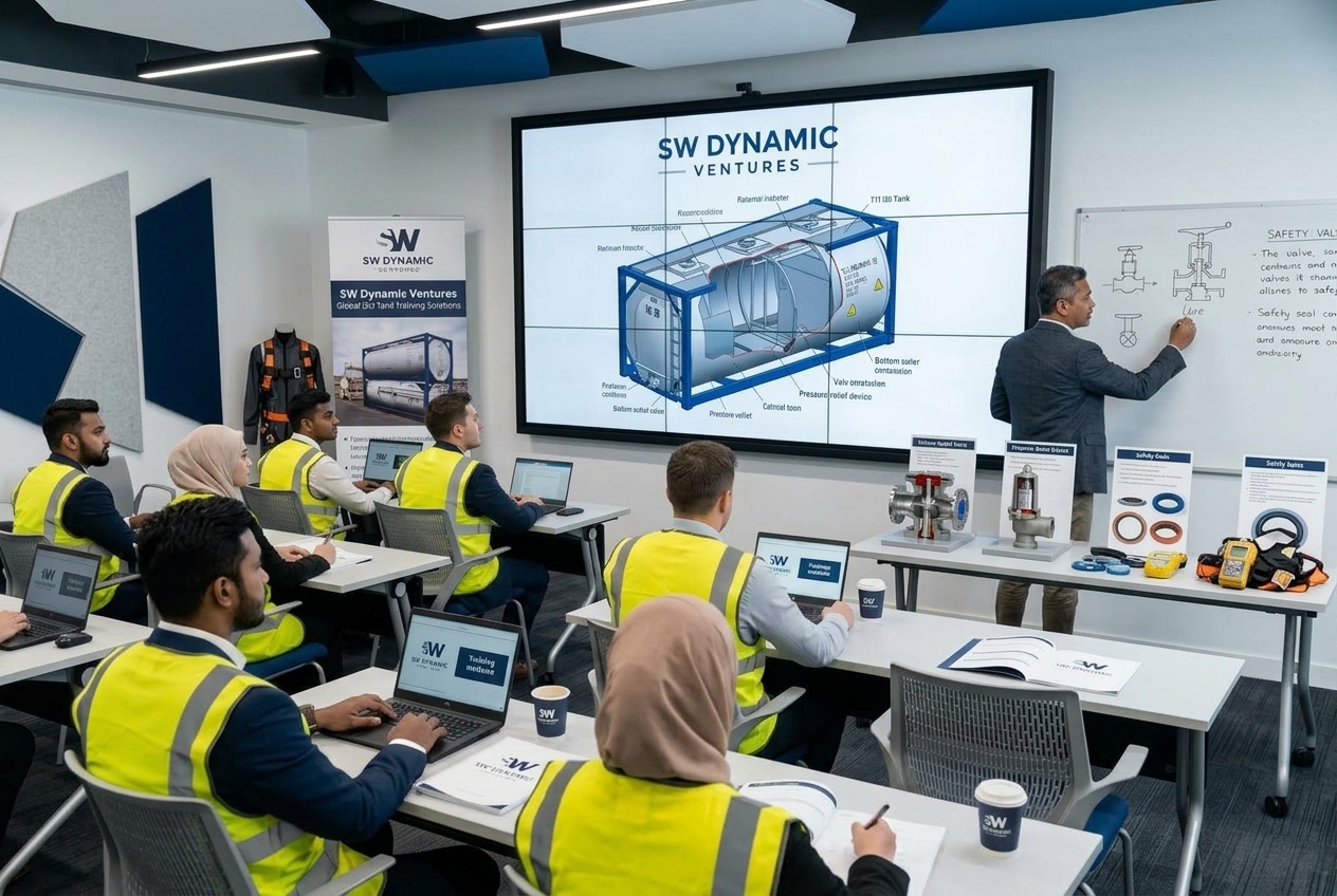SW Dynamic Ventures trainer leading a workplace safety session